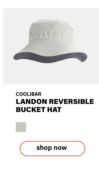 Landon Reversible Bucket Hat by Coolibar