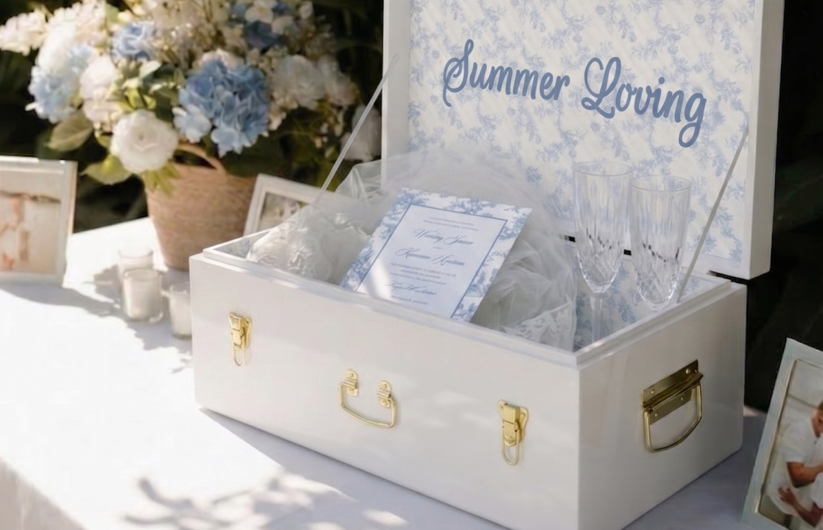 July, In Trunk Form | Summer colors, Cancer and Leo birthdays, anniversaries, and memories worth keeping. | GET INSPIRED