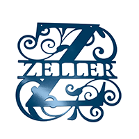 Split Letter Monogram