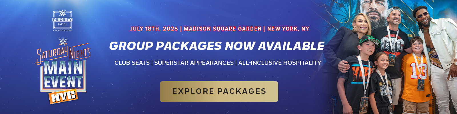 SNME VIP Group Packages