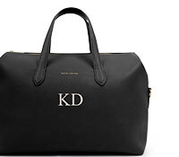 Milan Cabin Bag in Black