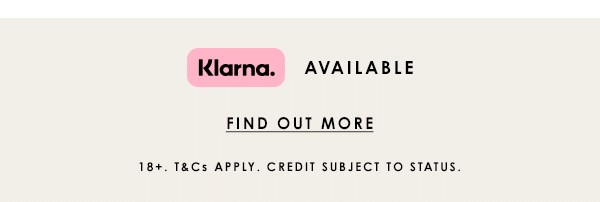 Klarna Available 