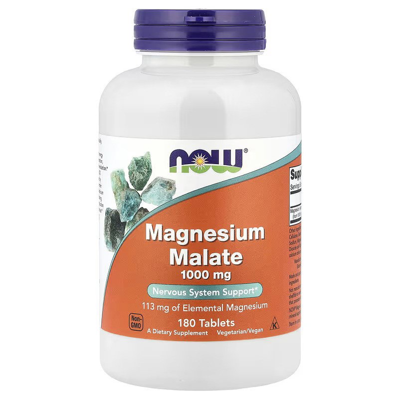 Image of NOW Foods Magnesium Malate 1000 mg