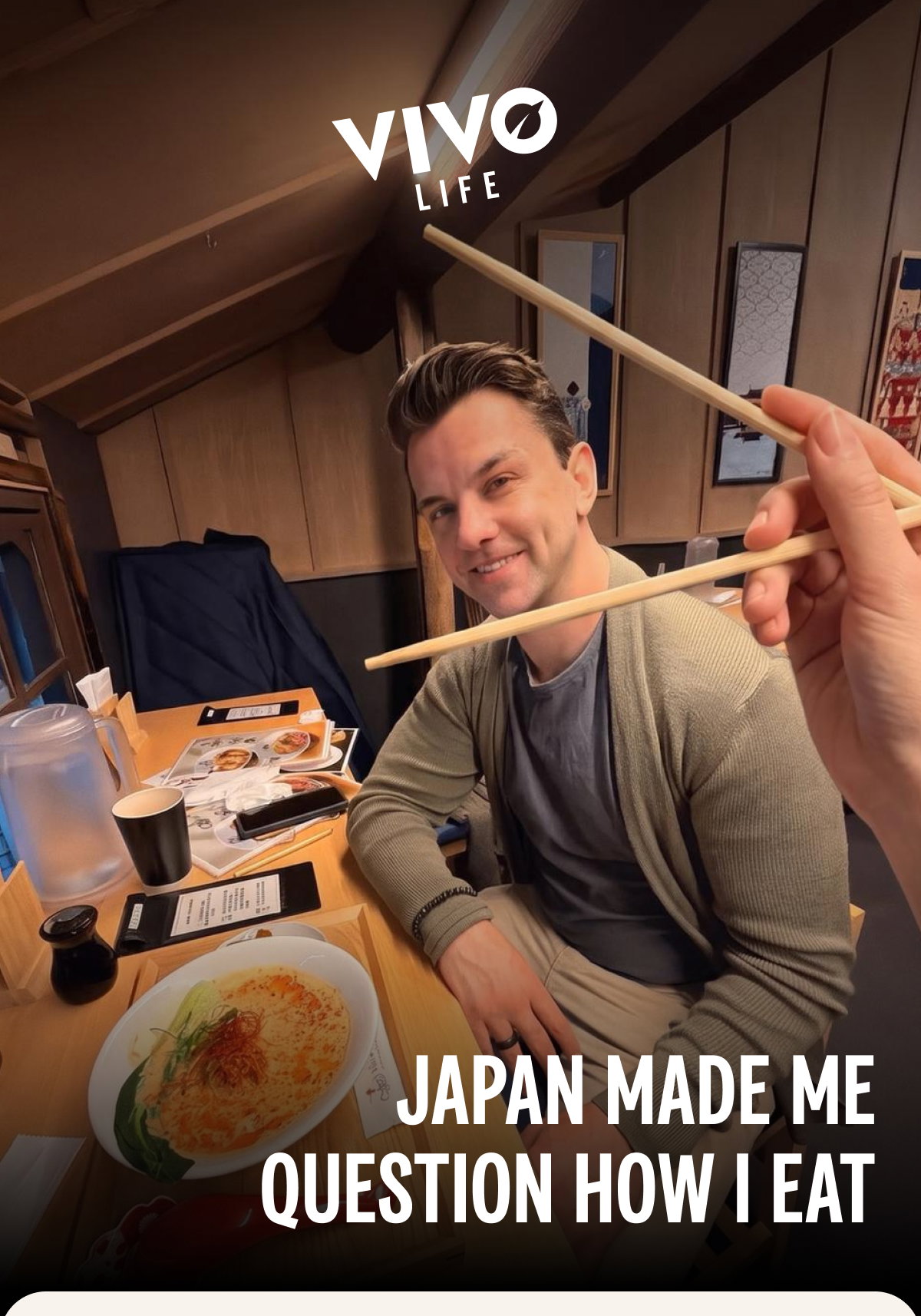 I watched people eat properly and felt attacked.