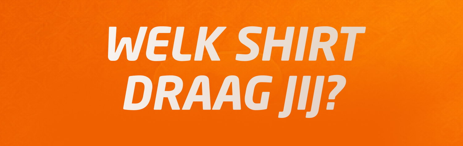 Welk shirt draag jij?