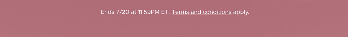 Terms and conditions 