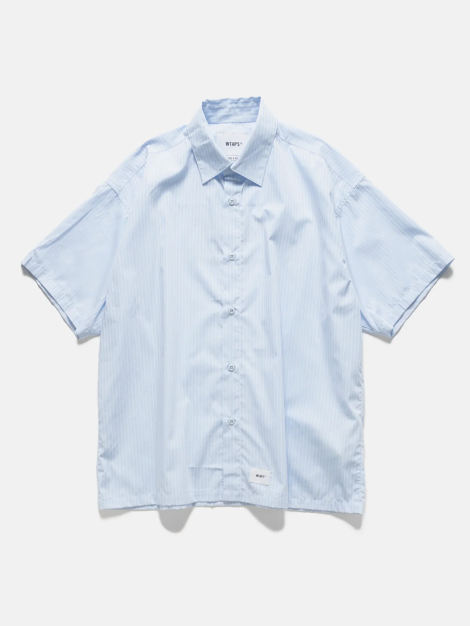 Image of Repo / SS / CTPL. Broadcloth. Textile Blue