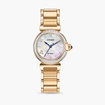 Ladies' L Mae Watch in Rose Gold-Tone Stainless Steel