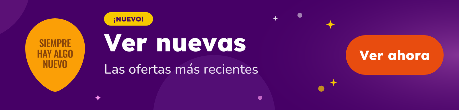 Ver nuevas — Las ofertas más recientes
