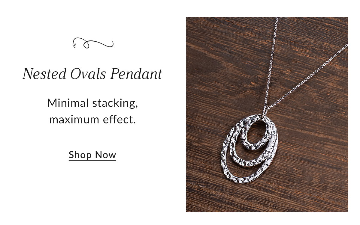 Nested Ovals Pendant