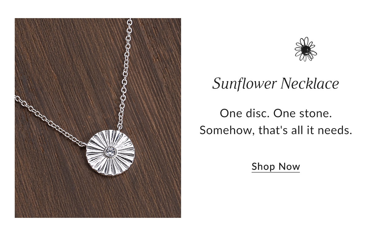 Sunflower Necklace