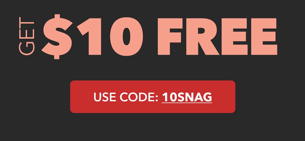 Get $10 Free
