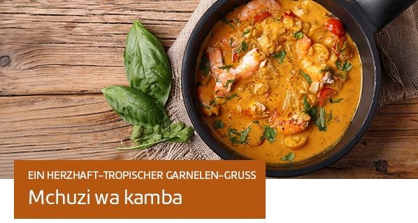 Gericht aus Tansania: Mchuzi wa kamba.
