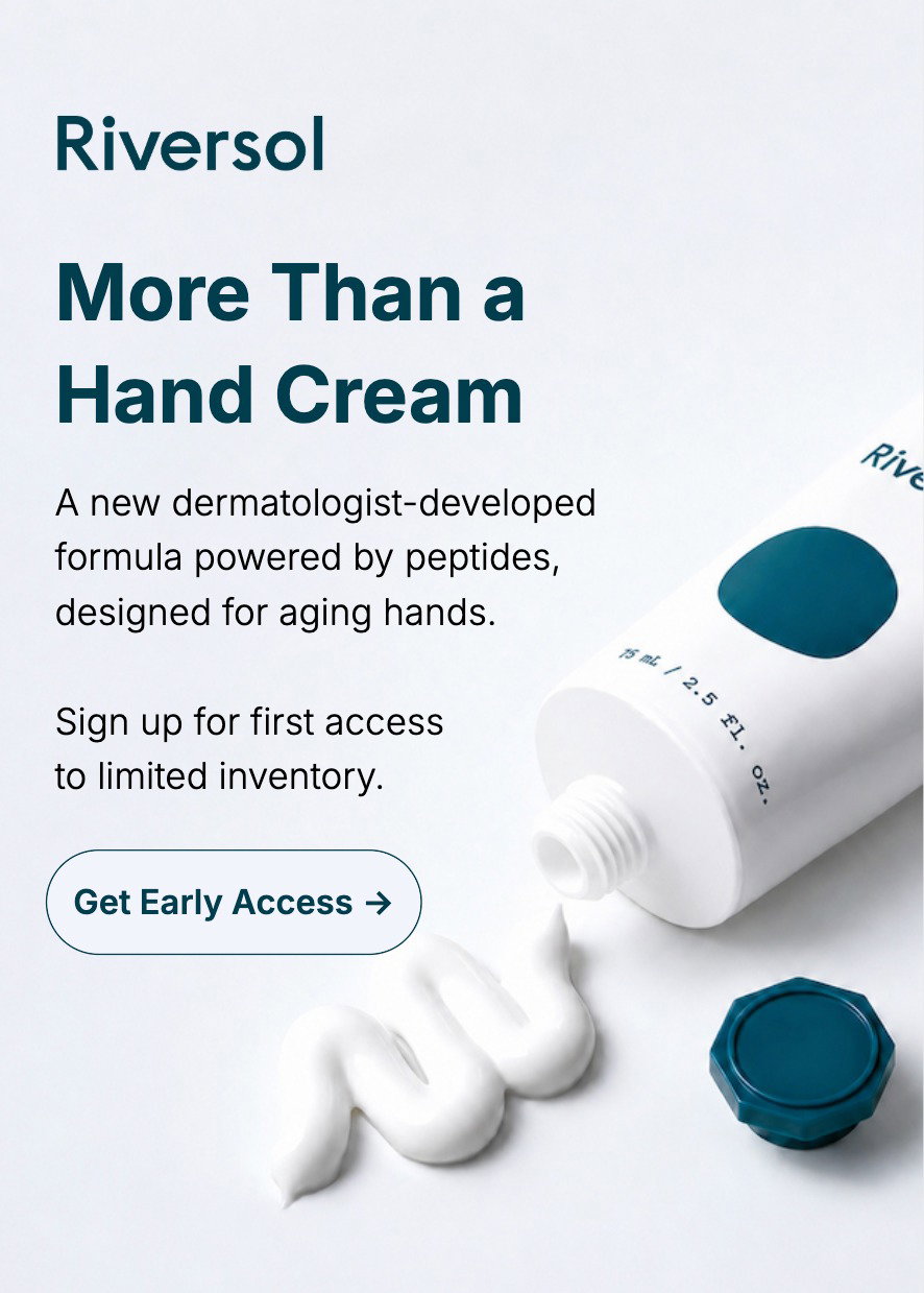 Sign up for first access to our new peptide hand cream!