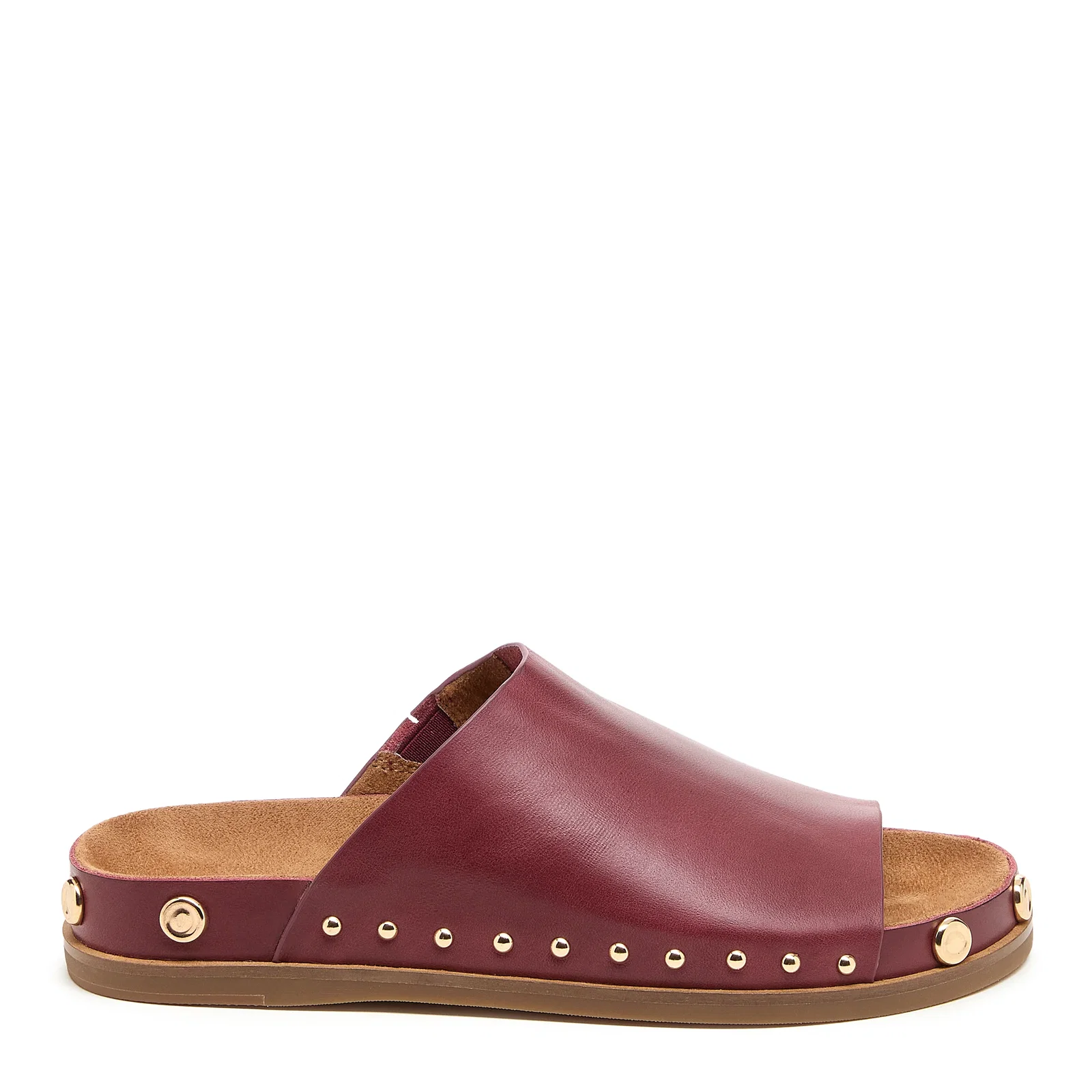 Image of Squish Raspberry Studded Slide Sandals