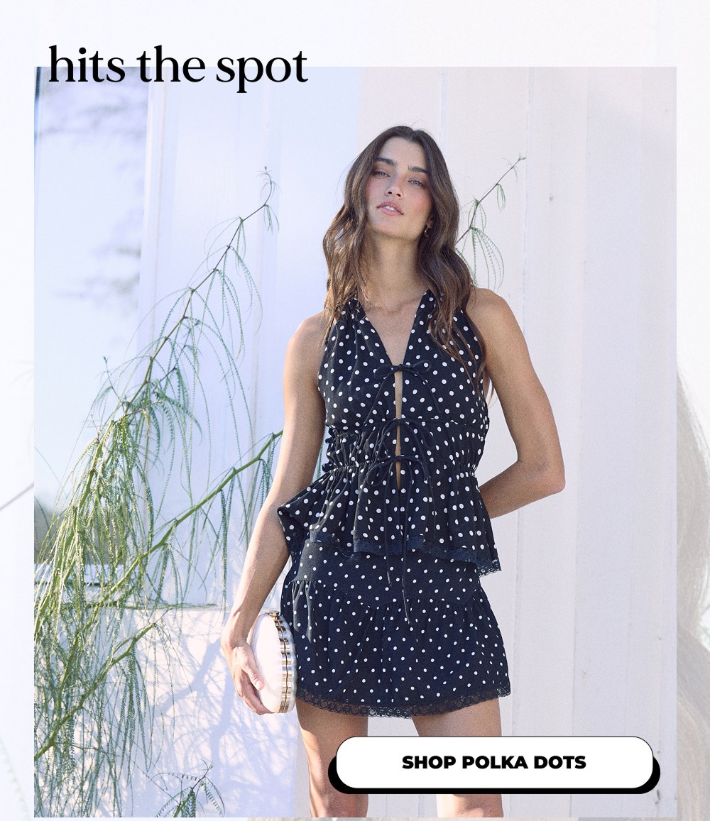 hits the spot | SHOP POLKA DOTS