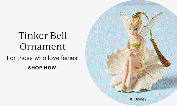 Tinker Bell Ornament  For those who love fairies!  SHOP NOW