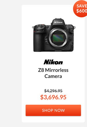 Nikon Z8 Mirrorless Camera