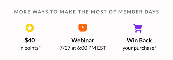 More Ways to Make the Most of Member Days