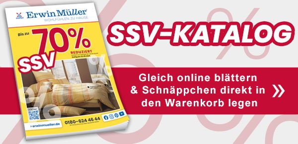 SSV-Katalog! Gleich online blättern & Schnäppchen direkt in den Warenkorb legen! 