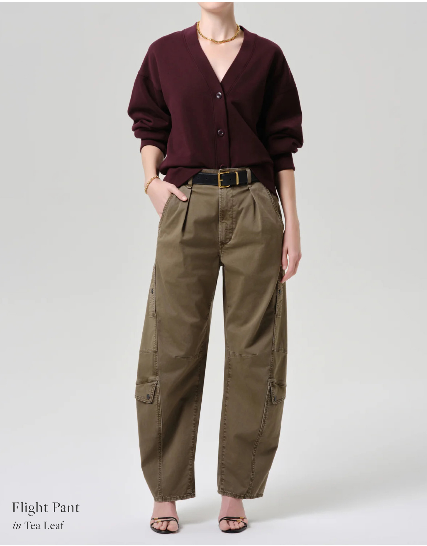 Shop the Flight Pant in Tea Leaf
