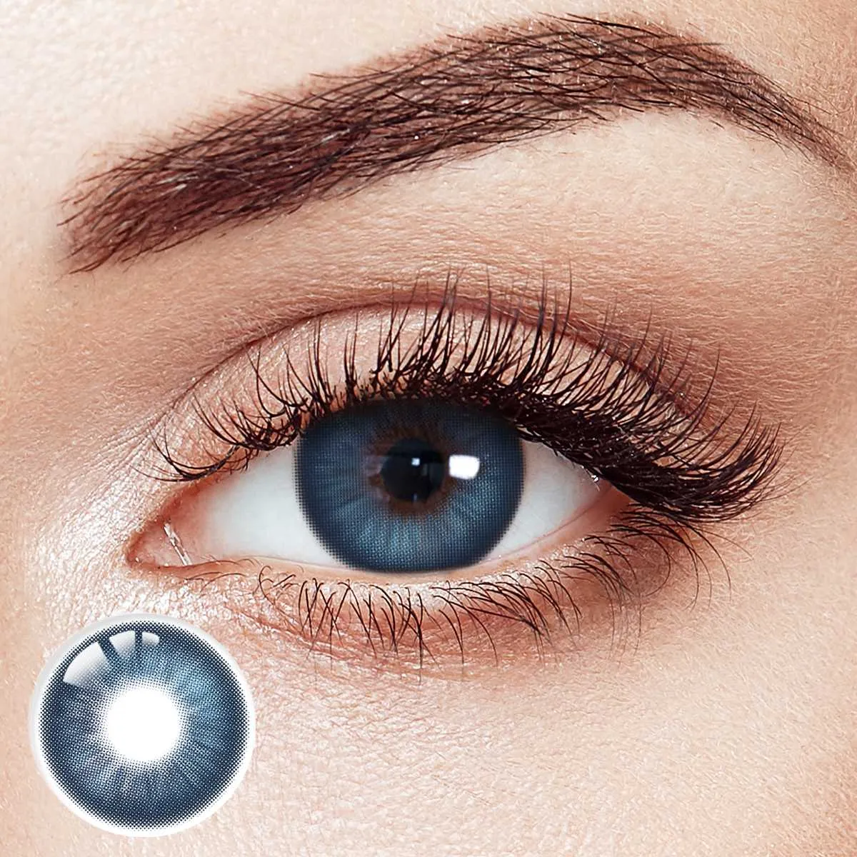 Indigo Spark Blue 6 Month Contact Lenses | 2 Pcs
