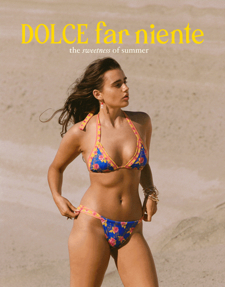 now yours: dolce far niente 🌺