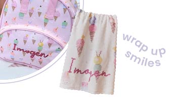 Ice Cream Beach Towel