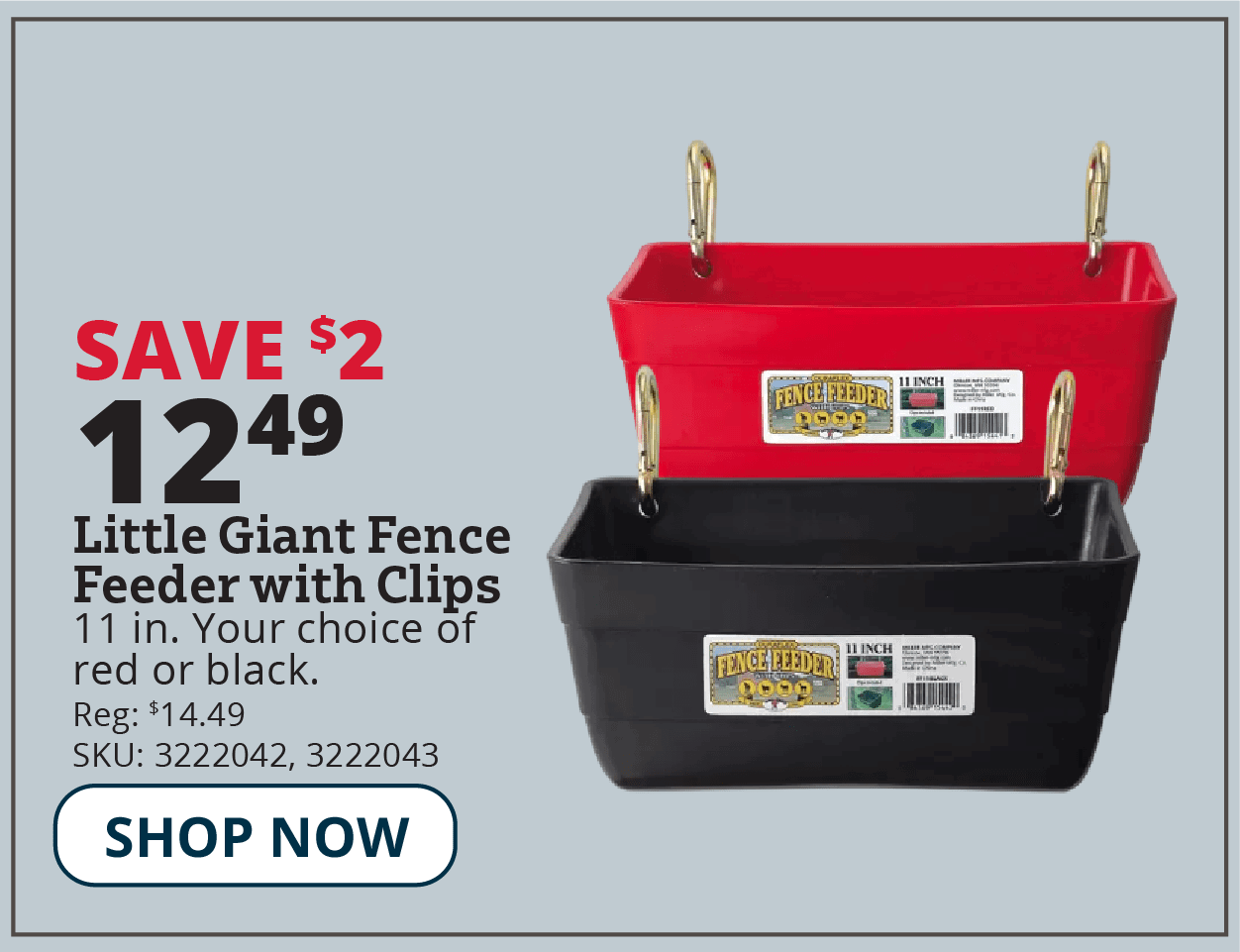 little giant fence feeders