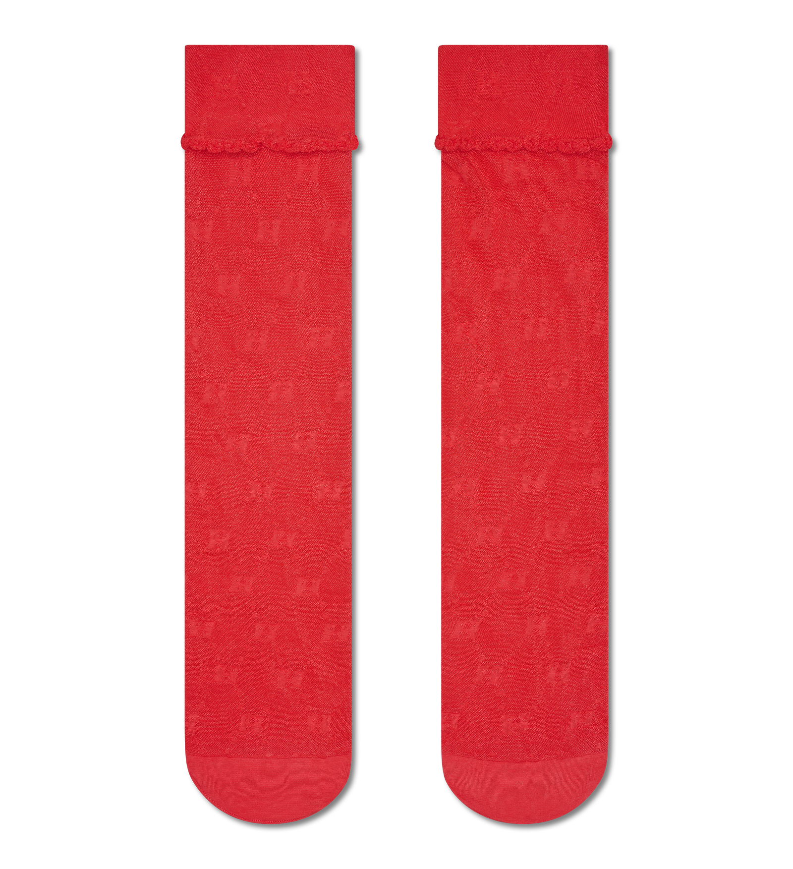 H Monogram Tall Crew Sock