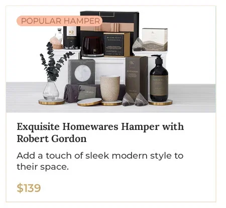 Exquisite Homewares Hamper with Robert Gordon