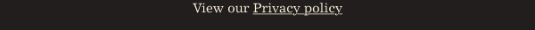 Privacy Policy
