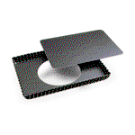 Image of Gobel Rectangular Fluted Tart Quiche Pan, 8"