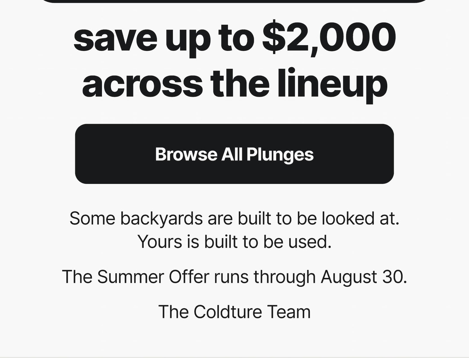 Browse All Plunges