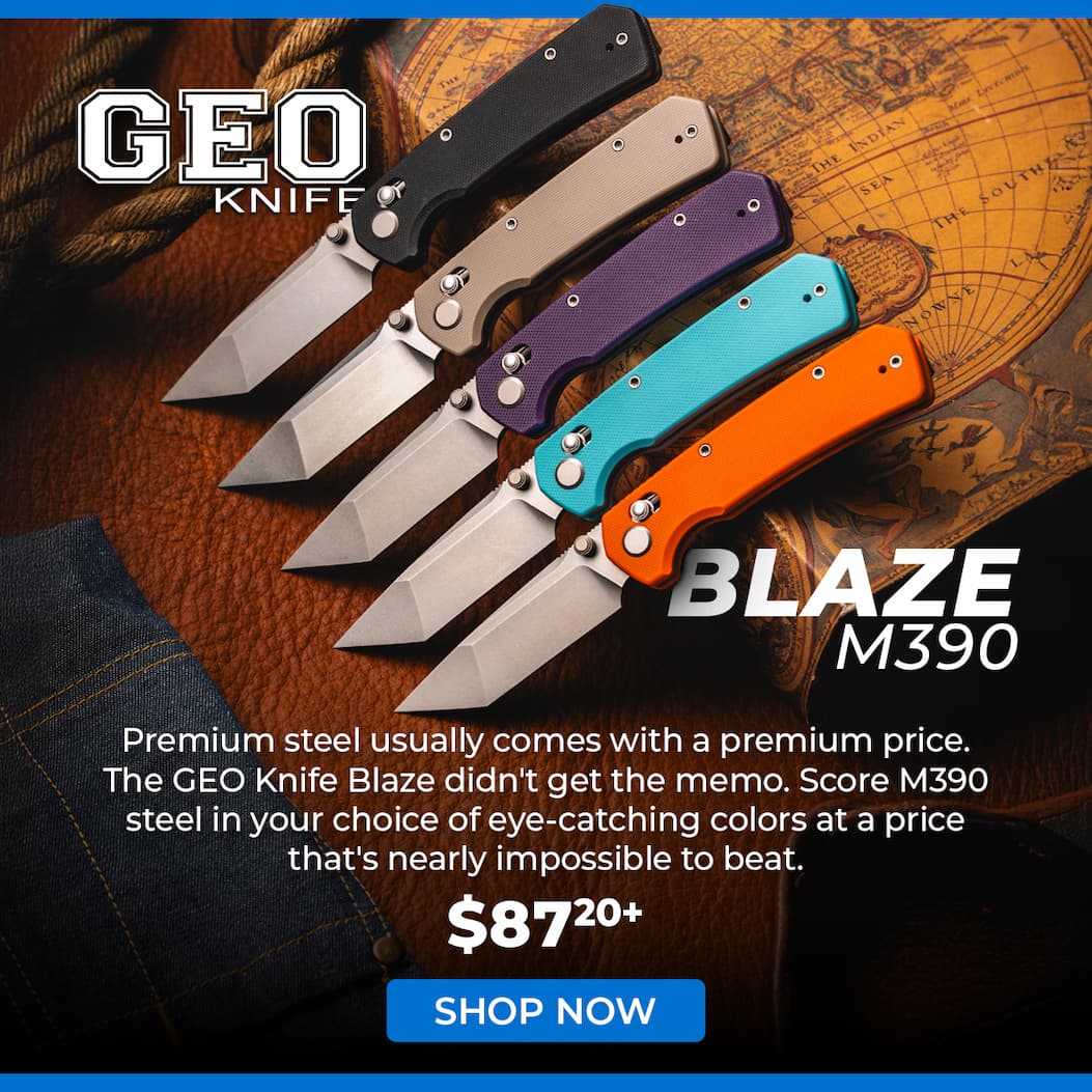 GEO Knife Blaze M390