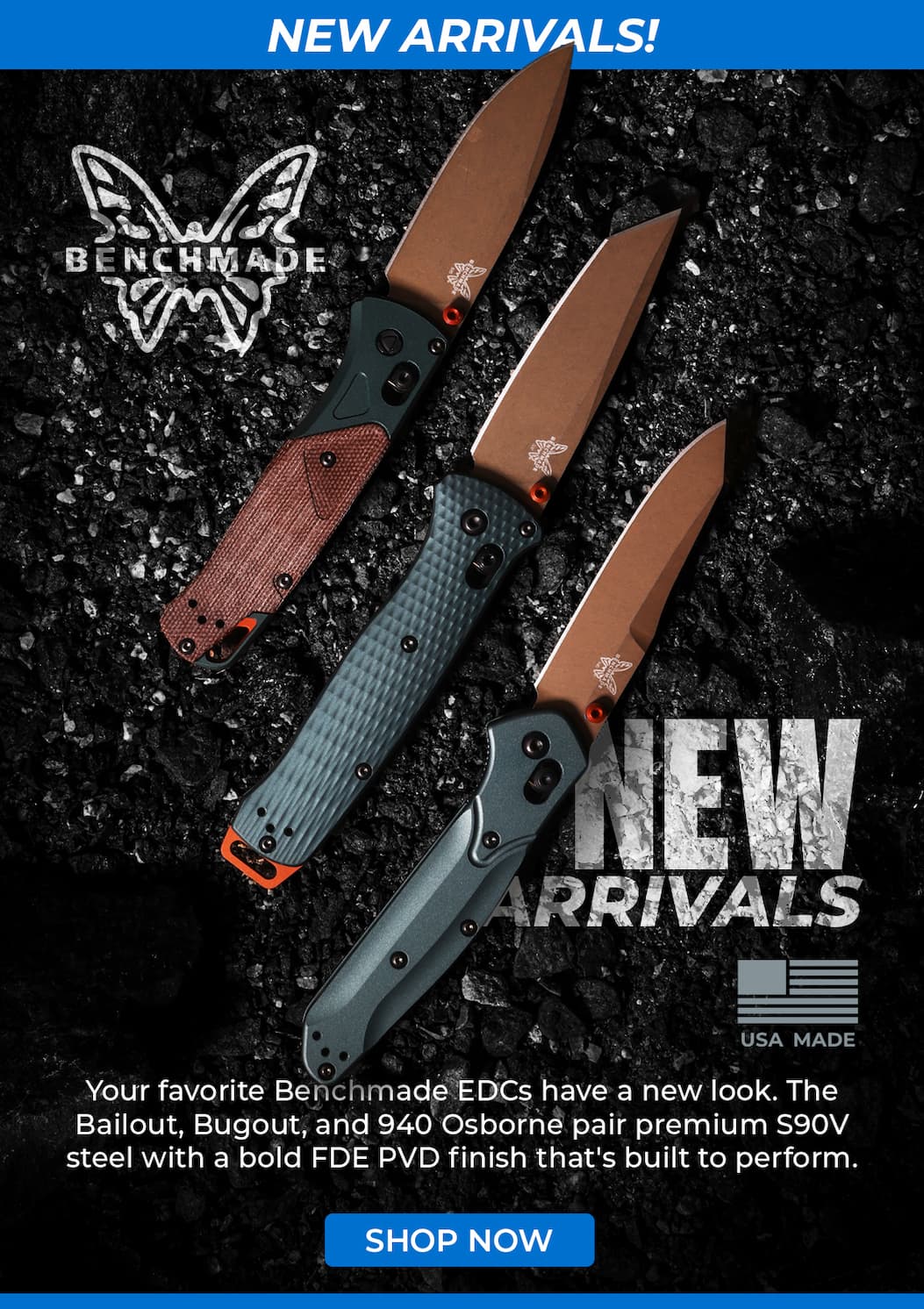 Benchmade New Arrivals