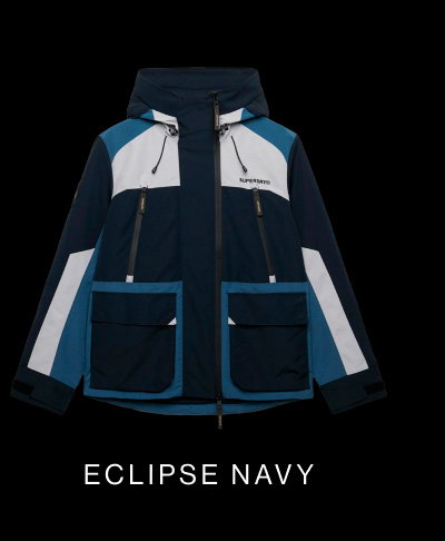 Hooded Colour Block Slim Fit Windbreaker