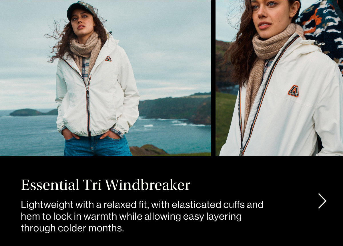 Essential Tri Windbreaker Jacket