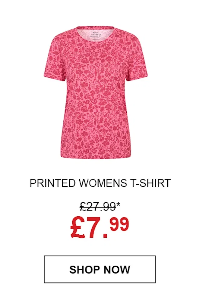 Printed Womens T-Shirt