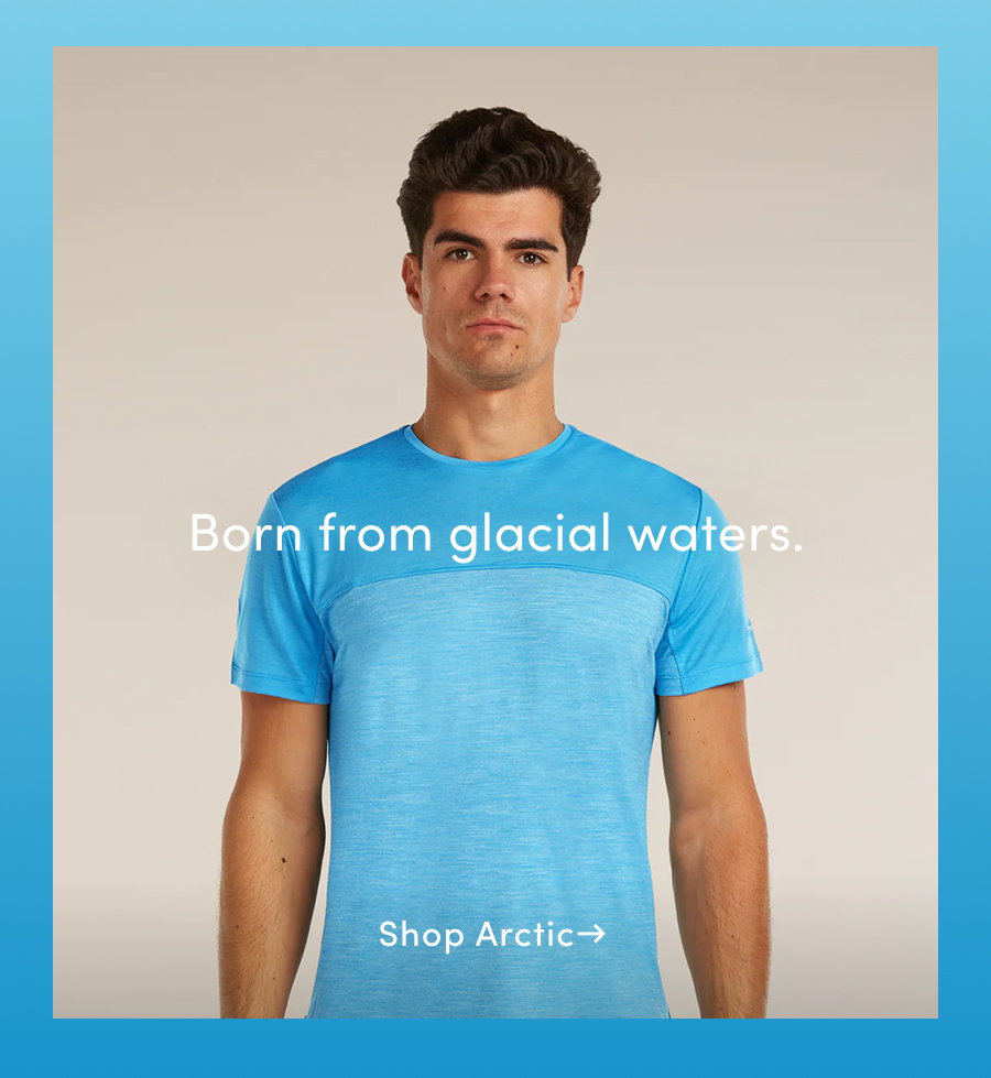 Born from glacial waters