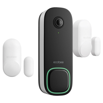 ecobee Security Bundle, Smart Doorbell + SmartSensor for Doors & Windows