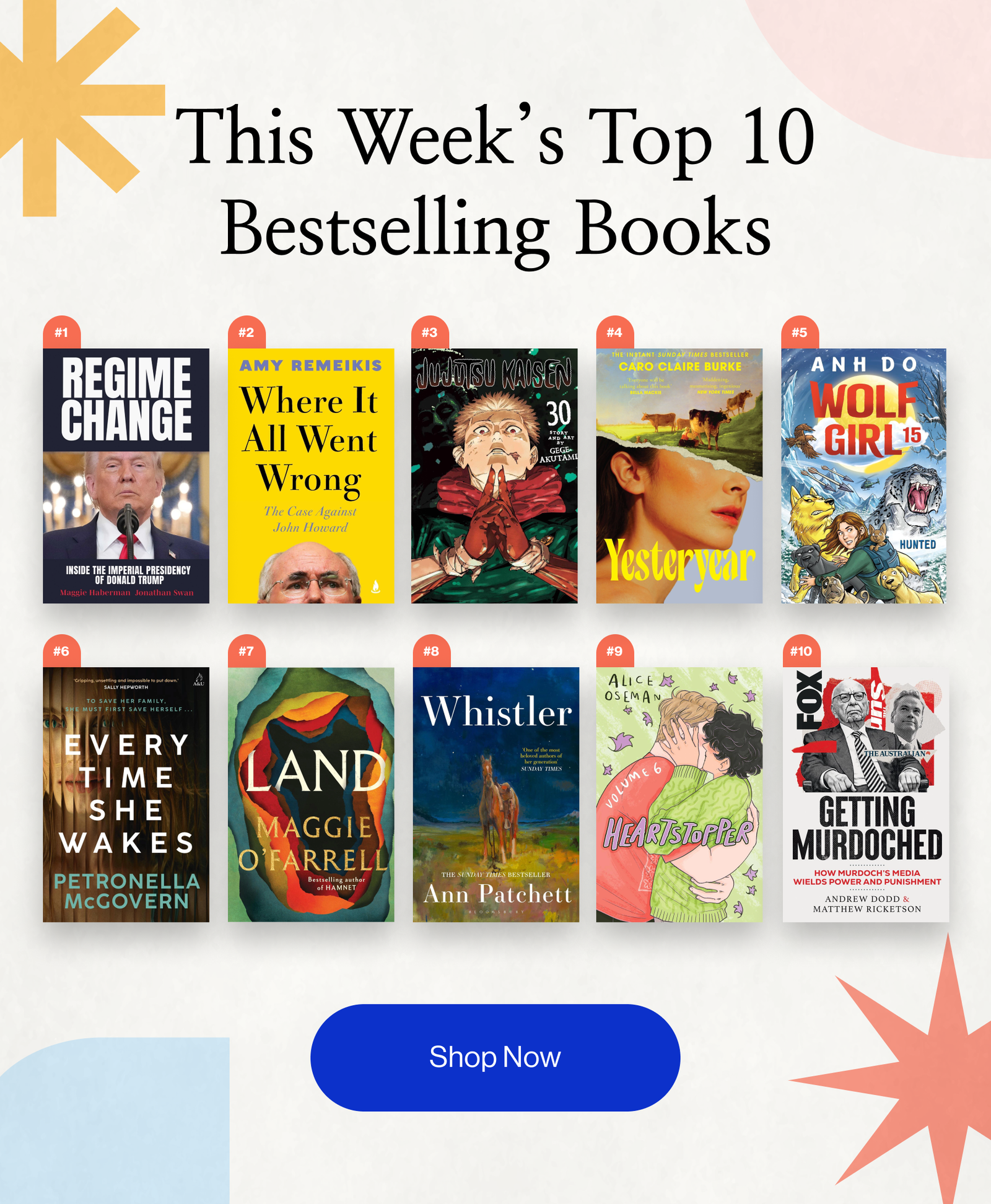 The Nile's Top 10 Bestsellers