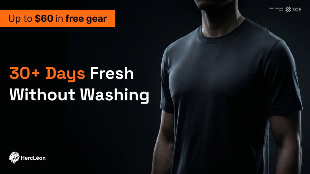 HercShirt V5 Odor-Resistant Tee lifestyle