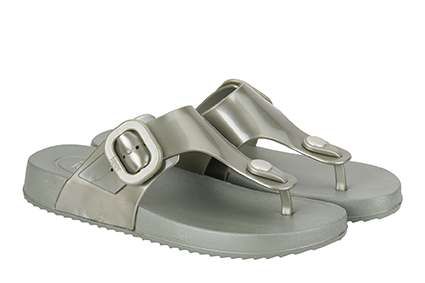 Image of Igor Women's Bari Metal Sandals - Verde