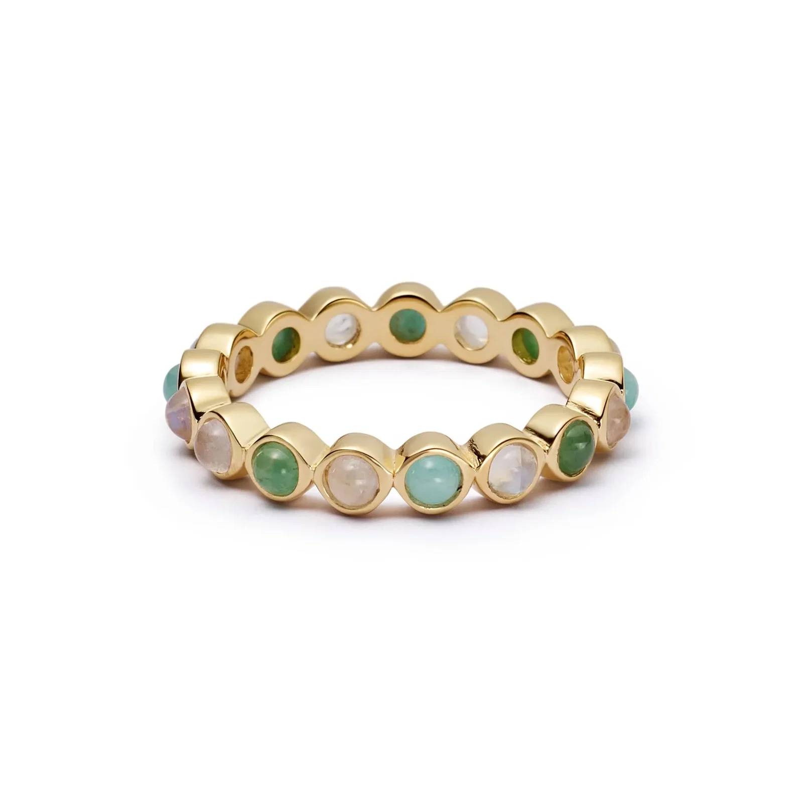 Image of Mixed Gemstone Tennis Ring