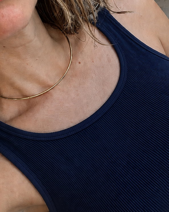 dane collar in gold