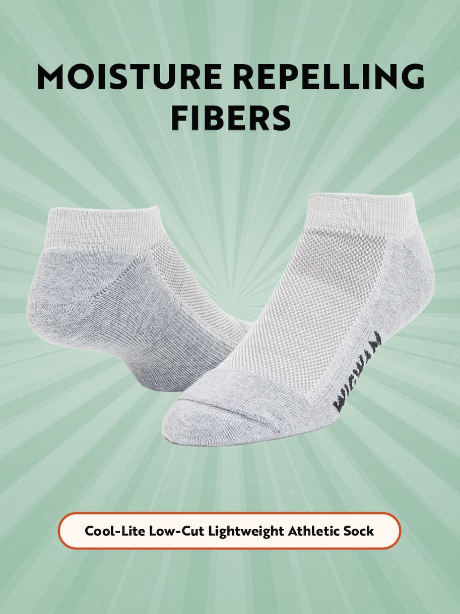 Cool-Lite Low-Cut Lightweight Athletic Sock