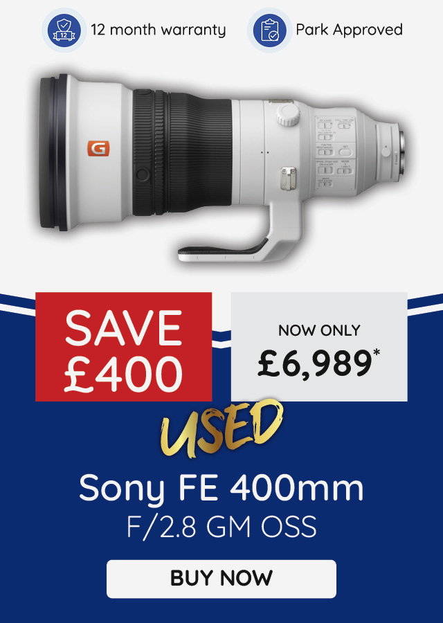 Used Sony FE 400mm