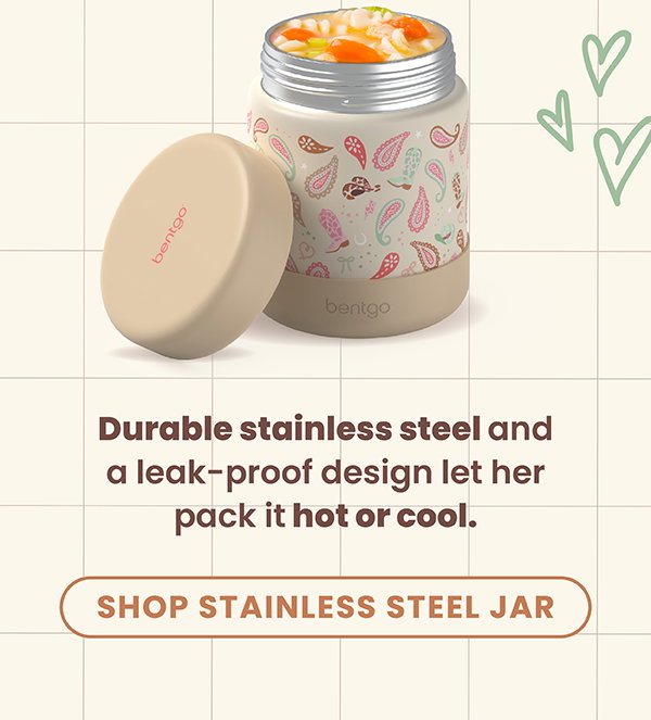 Durable Stainless Steel And A Leak-Proof Design Let Her Pack It Hot Or Cool - Shop Stainless Steel Jar