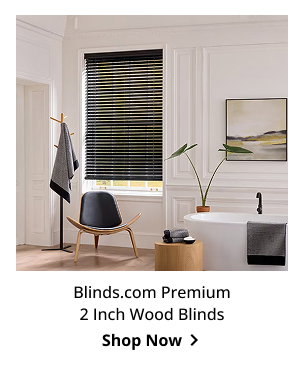Blinds.com Premium 2 Inch Wood Blinds | Shop Now >